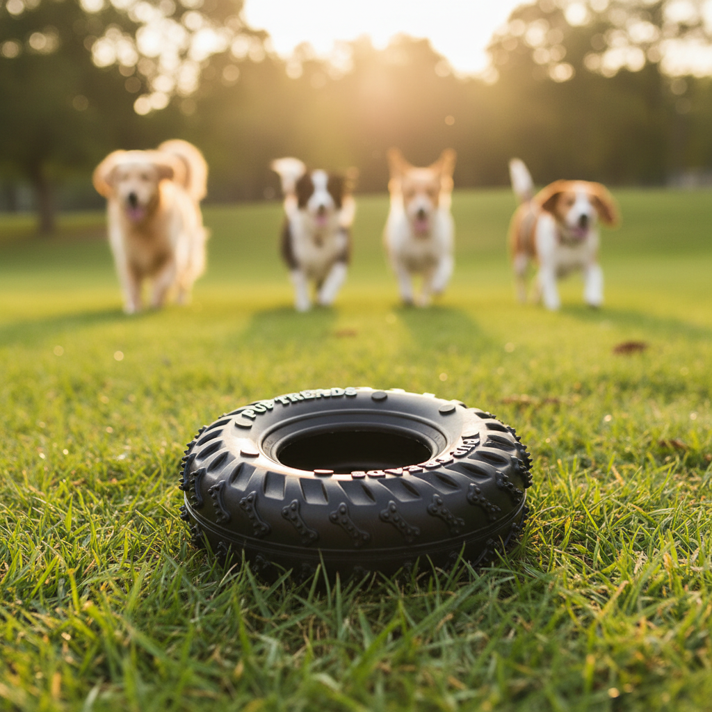 Tire Pup Treat - Outdoor Park